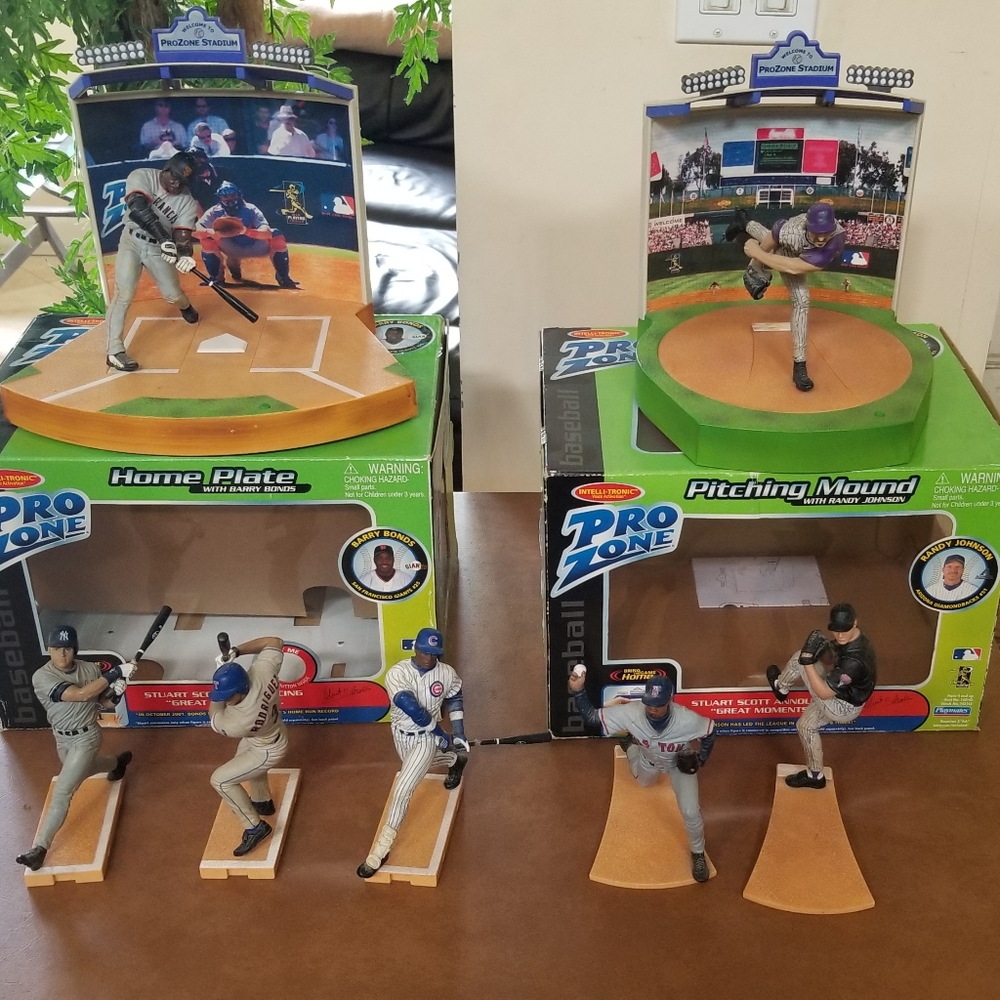 Pro Zone Home Plate & Pitching Mound Barry Bonds, Randy Johnson, Jeter + More